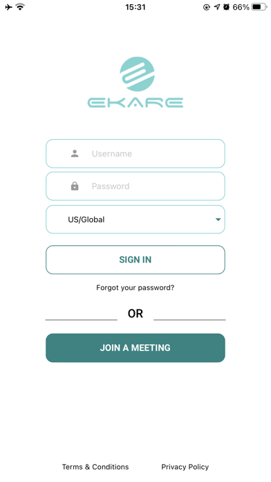 eKare Telehealth Screenshot