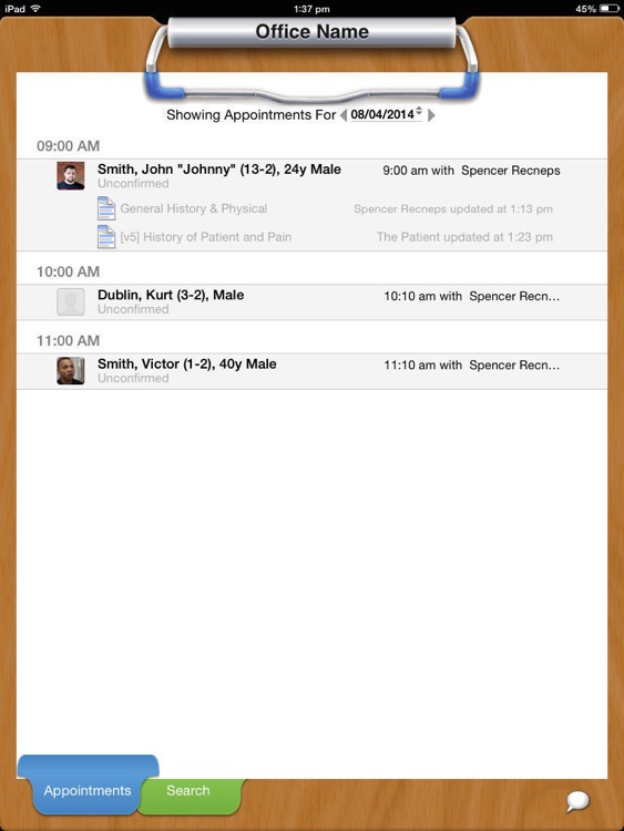 MacPractice Clipboard 10.7