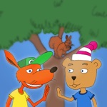 Download Fox and Bear in the Park app