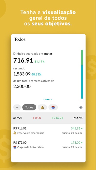 Cofrinho - Economize Dinheiro Screenshot