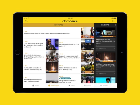 Screenshot #5 pour Africanews - Info Afrique