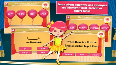 Ballerina Kids 2nd Grade Games Screenshot