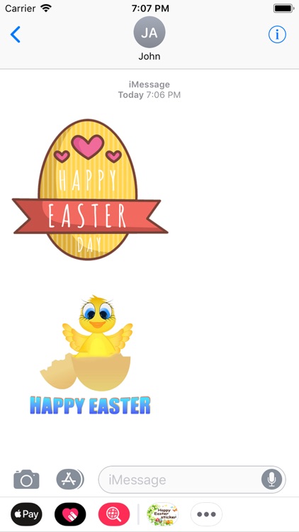 Easter Day Stickers 2018 screenshot-3