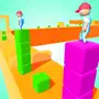 Race Skip Block Super Guy 3d