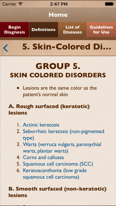 Dermatologist In Your Pocket Screenshot