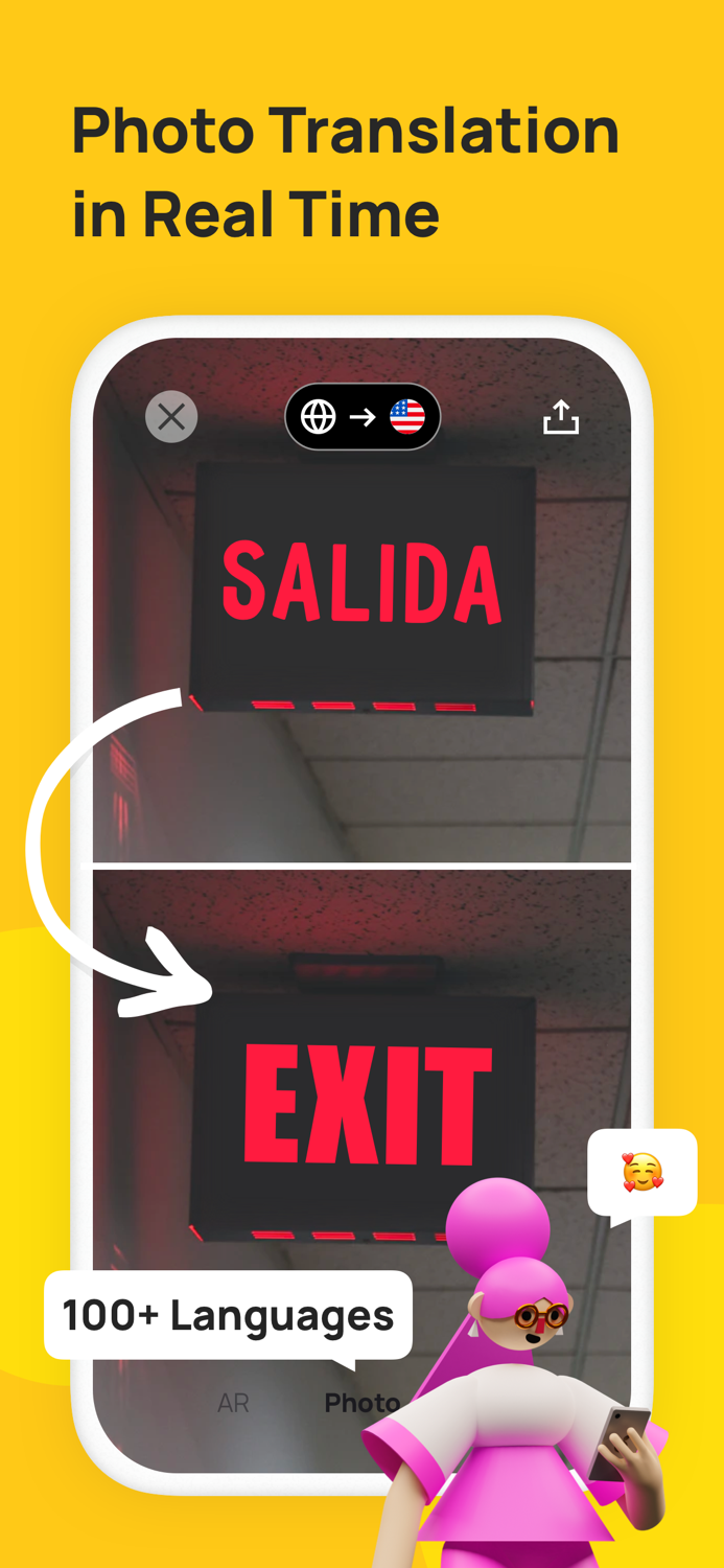 AR Translator Translate Photo