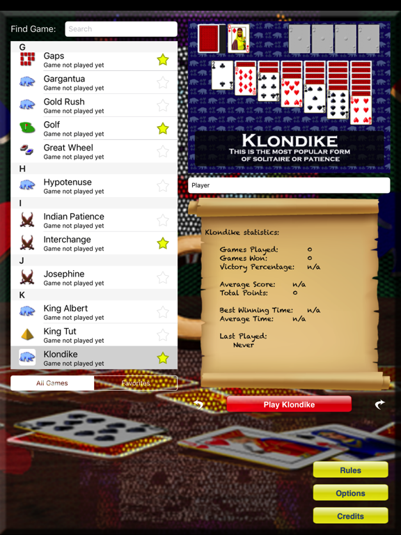 Screenshot #4 pour Goodsol Solitaire 101