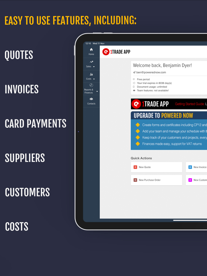 1TradeApp Trade Business App
