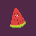 Download Watermelon Slices Pop Stickers app