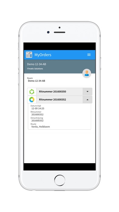 MyOrders Screenshot