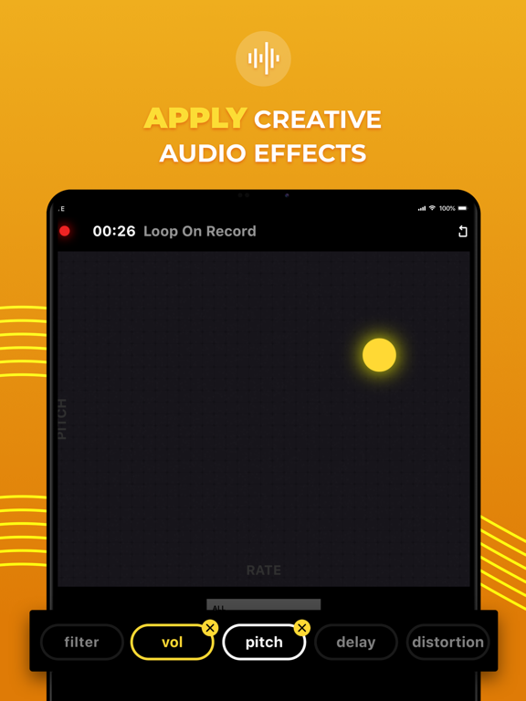 Loop ON-Looper & Jam Recorder iPad screenshot 4 - Music app