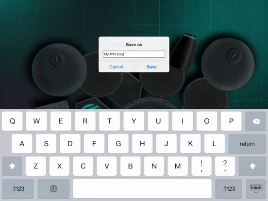 The Best Electronic Drums iPad screenshot