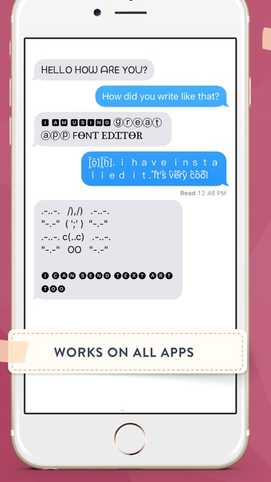 Screenshot #2 pour Fonts Editor - Fonts Keyboard