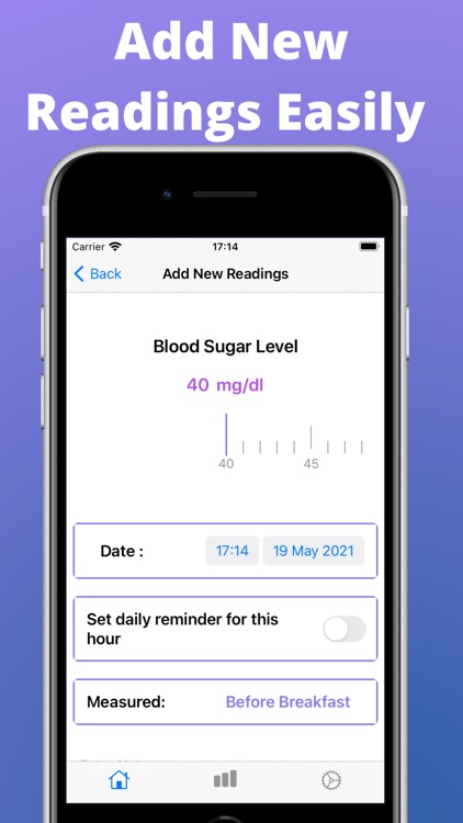 Diabetes, Blood Sugar Tracking screenshot-3