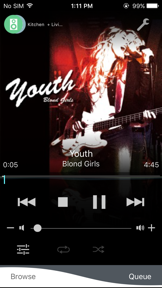 Panasonic Music Streaming screenshot