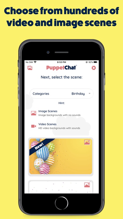 PuppetChat: Real Funny Puppets