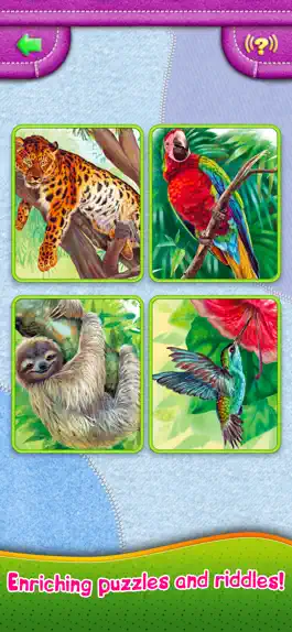 Game screenshot Animals words for kids! Rhymes hack