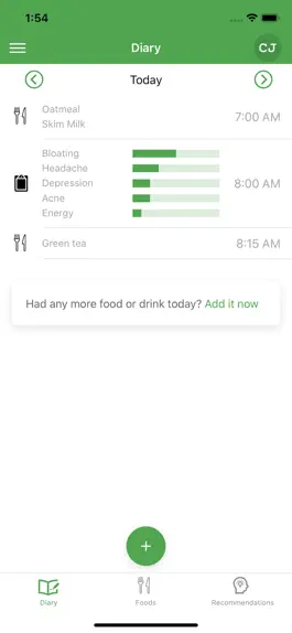Game screenshot Eat Smart Kiwi: Food Diary apk