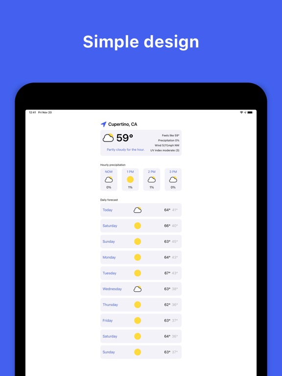 Screenshot #4 pour Cumulus Weather