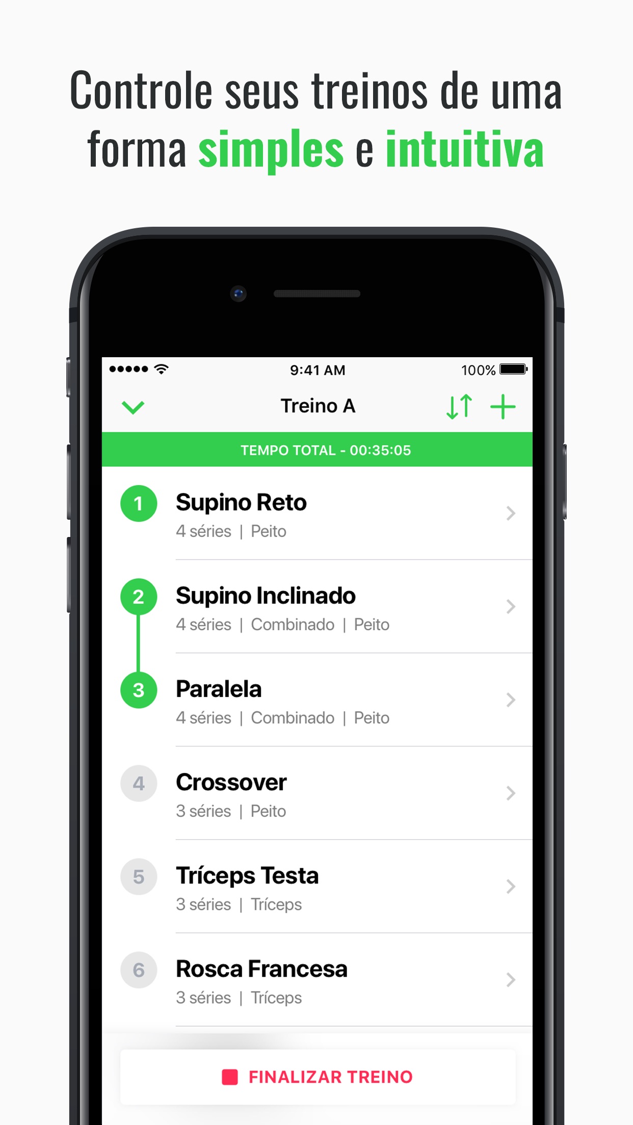 Screenshot do app Hercules