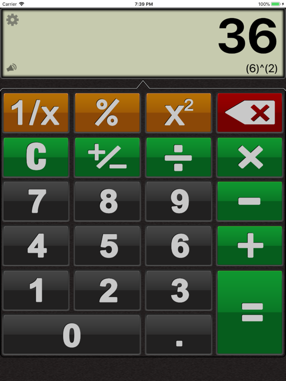 最牛计算器-科学通用超级计算器calculator iPad screenshot 1 - Utilities app