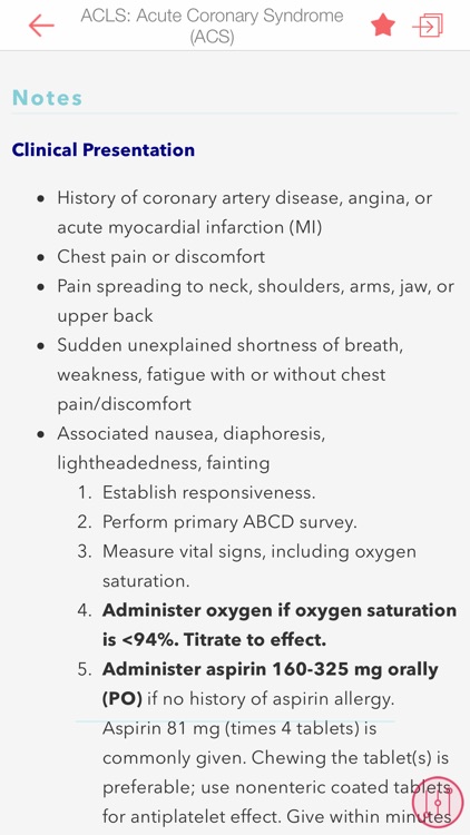 ECG Notes: Quick look-up ref.