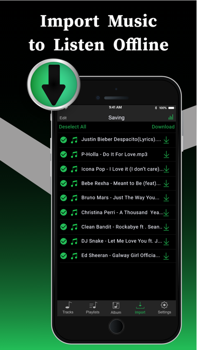 How to cancel & delete Offline Music Player from iphone & ipad 4