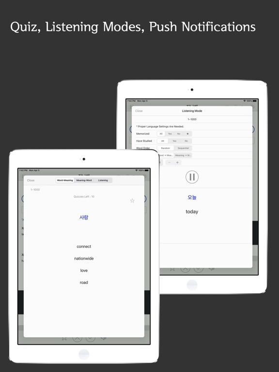 Screenshot #5 pour Korean Vocab Pro
