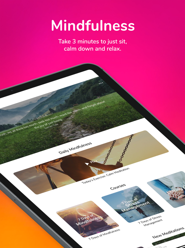 3 Minute Mindfulness Screenshot