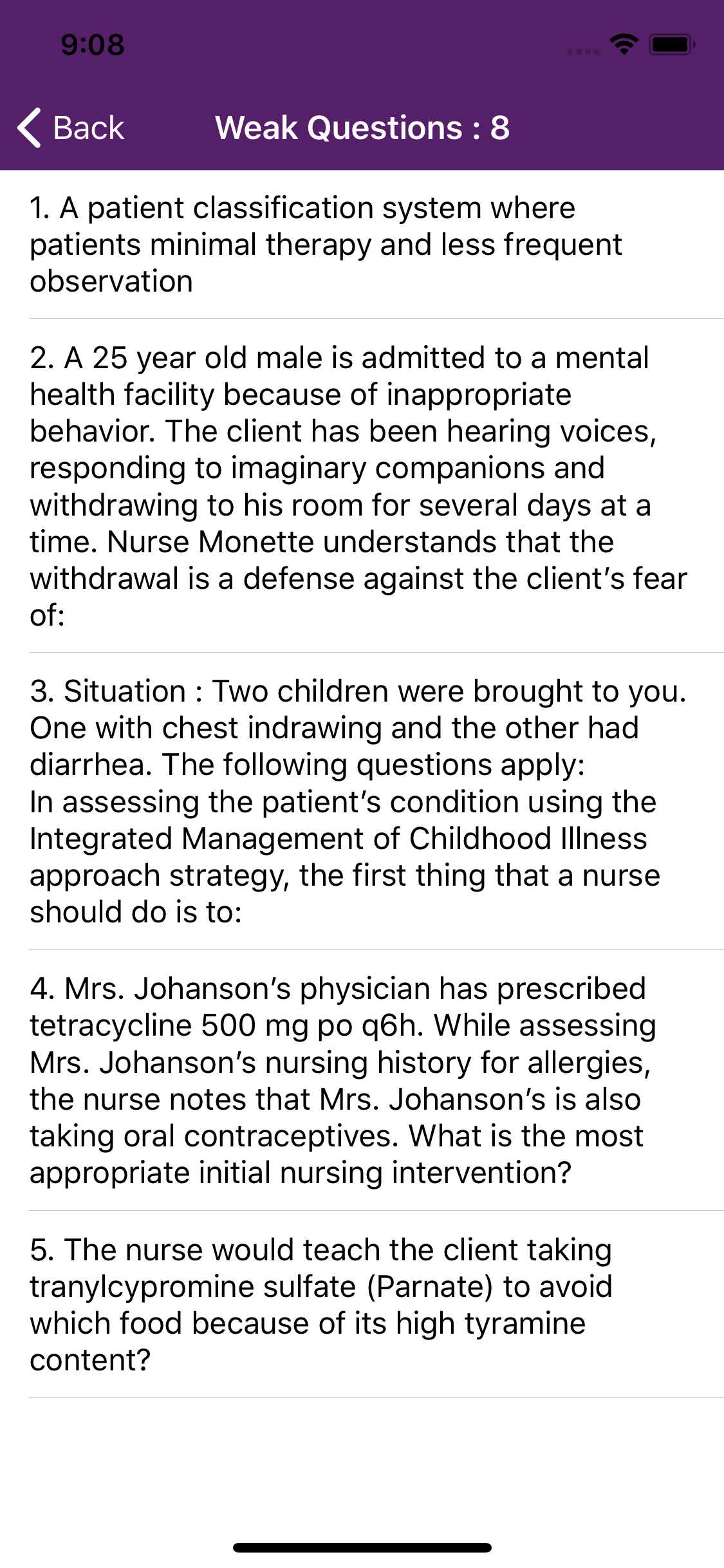Nursing Quiz 10000+ Questions screenshot 9