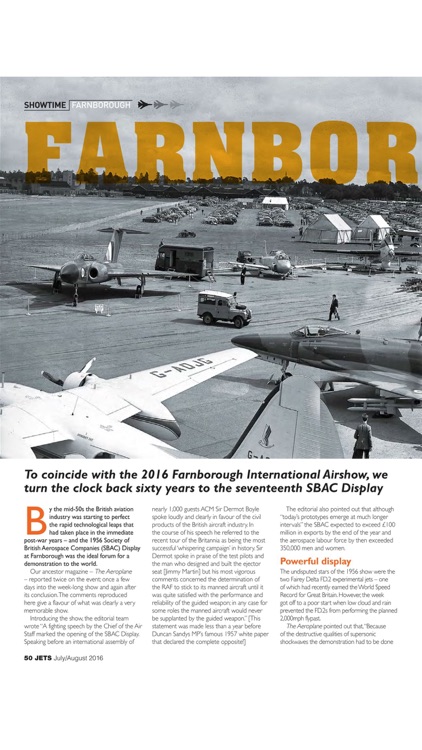 JETS Magazine - Aviation heritage news on classic airliner, military aircraft, aeroplane & jets screenshot-4