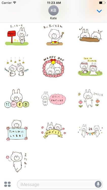 カントリーくまさん＆うさぎさん