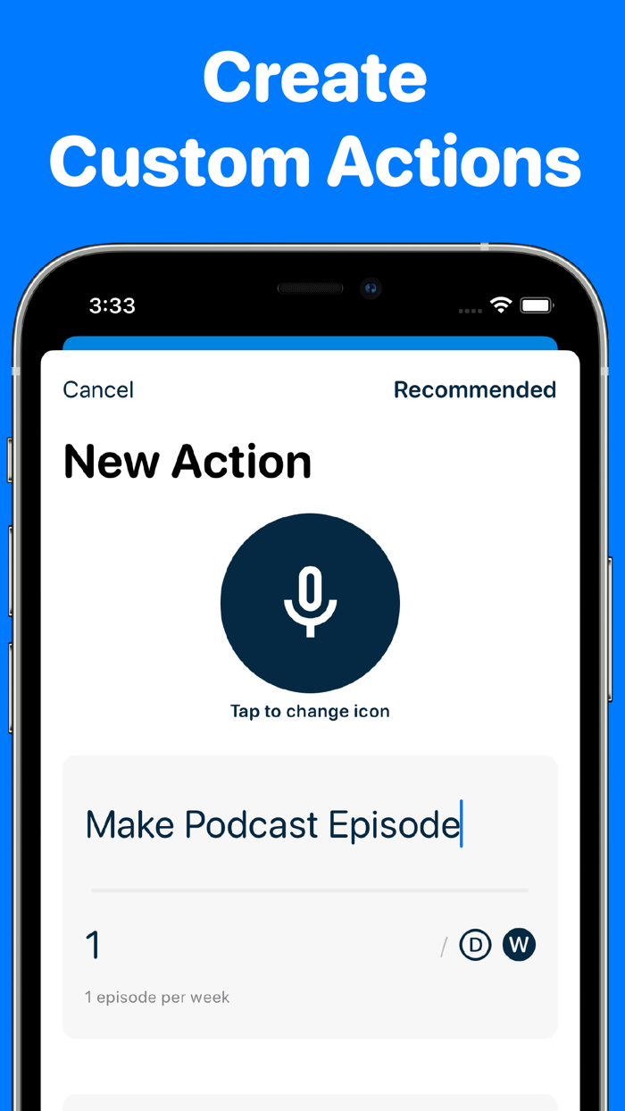 achvmnts  habits and goals