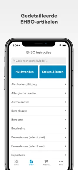 Game screenshot EHBO-app - Rode Kruis hack
