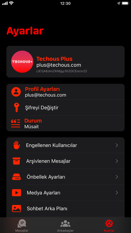 #7. Techous Messenger+ (iOS) 由: Mustafa Barkin Uzpak