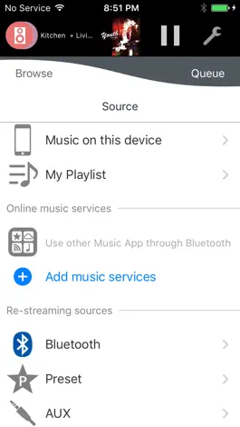 Game screenshot Panasonic Music Streaming apk