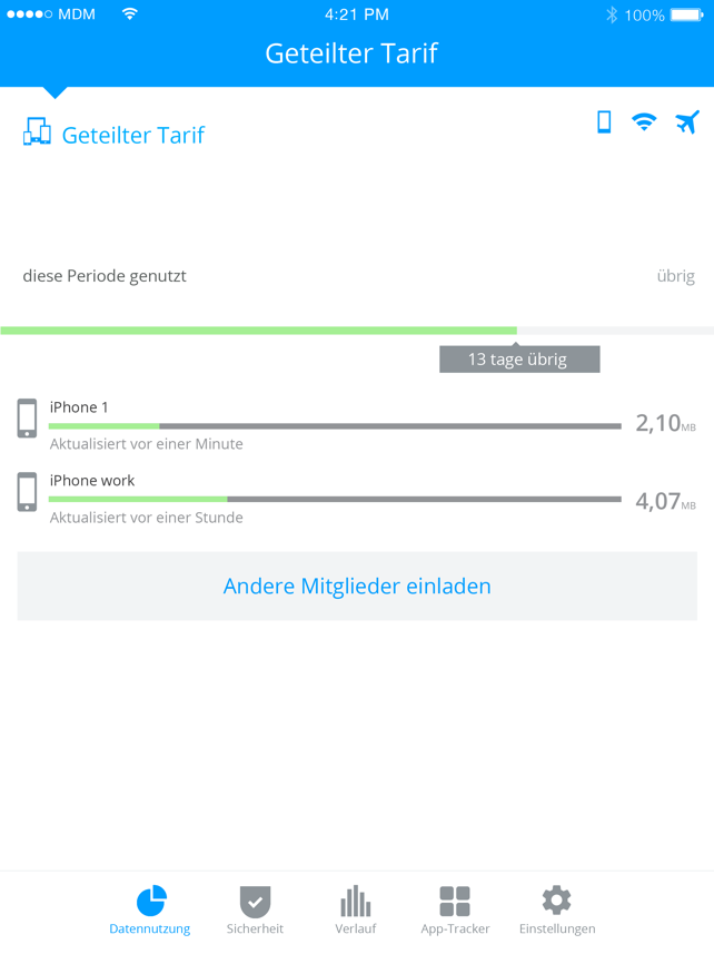 My Data Manager VPN Sicherheit スクリーンショット