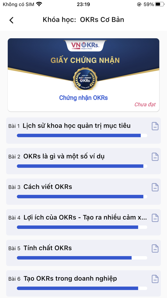 #4. VNOKRs E-Learning (iOS) Podle: Dat Mai Xuan