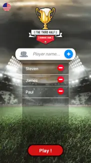 third half | drinking game app iphone screenshot 2