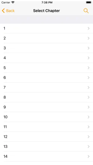 Italian-English Bible iPhone Screenshot 2