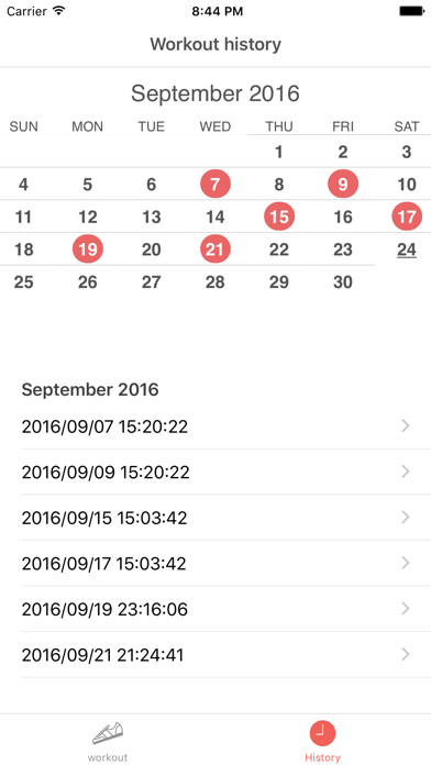 HIIT Watch Screenshot