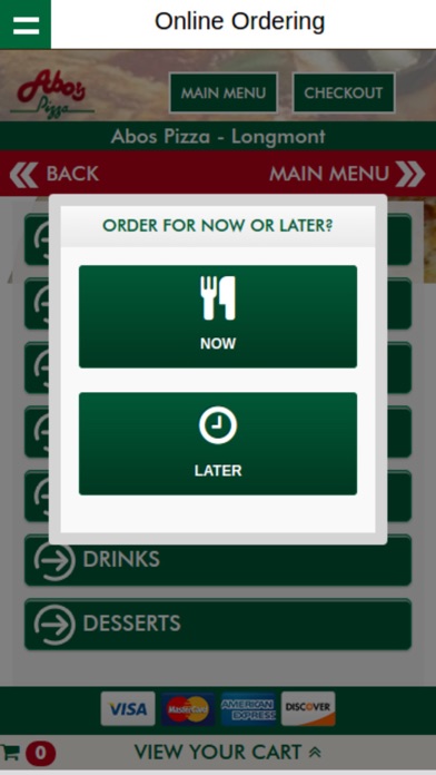 Screenshot #3 pour Abos Pizza