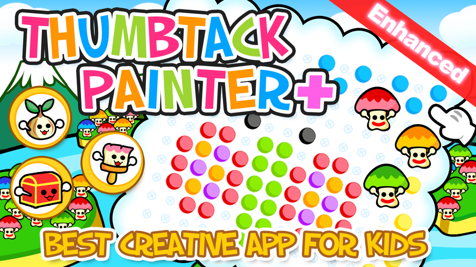 #1. Thumbtack Painter Plus (iOS) 由: Hamster Force Multimedia Ltd.