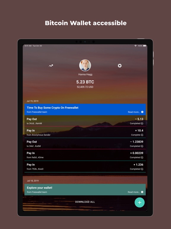 Screenshot #4 pour BTC Vault with Price Tracker