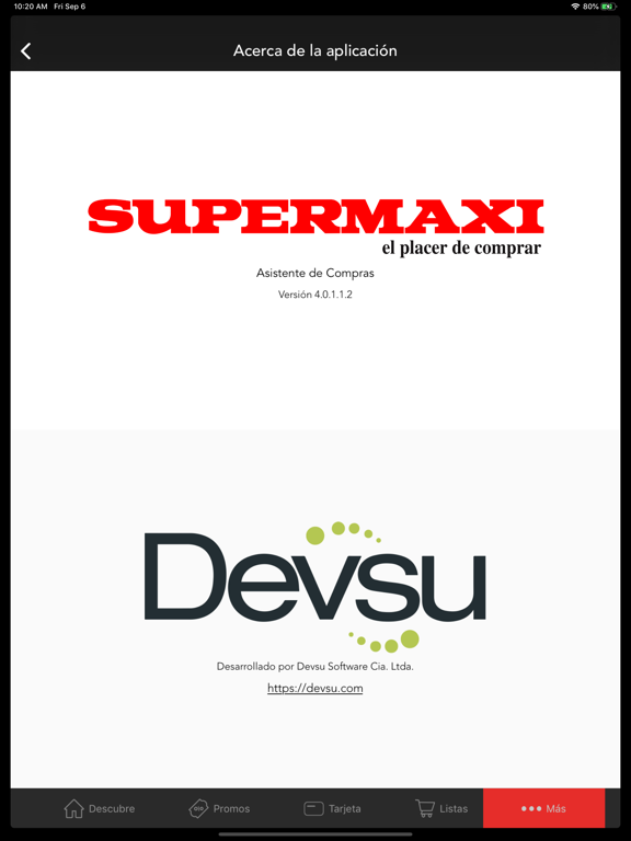 Supermaxi iPad screenshot 6 - Lifestyle app