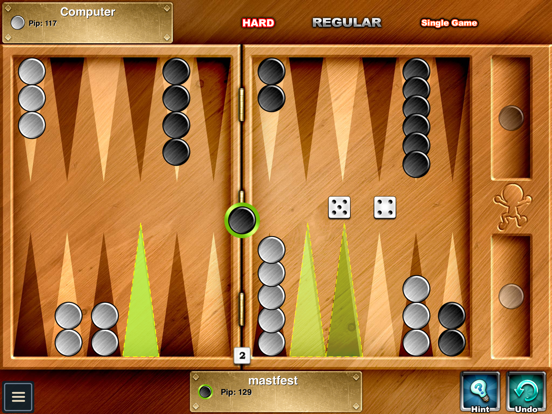 Backgammon HD iPad app afbeelding 5