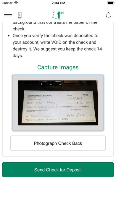 1st Bank Yuma Screenshot