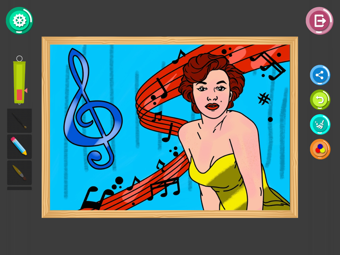 Coloring Games - Paint Game