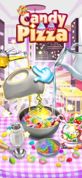 Game screenshot Candy Pizza Maker Cooking Food apk
