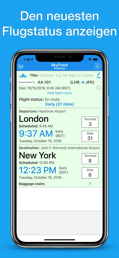 SkyTrack | Flugradar Fly Radar